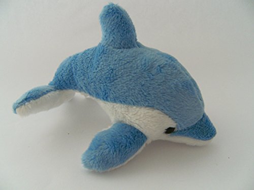 Unbekannt Stofftier Delfin blau, 15 cm, Pettie, Kuscheltier, Plüschtier, Delfine Delphin Delphine von Unbekannt