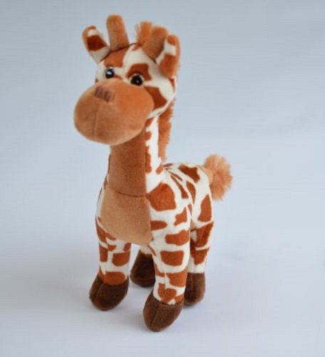 Unbekannt Stofftier Giraffe, 25 cm, Plüschtier, Stofftier, Giraffen Glitzeraugen von Unbekannt