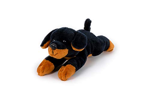 Trigon Stofftier Rottweiler 15 cm, Pettie, Kuscheltier, Plüschtier, Hund Haustier von COXZD