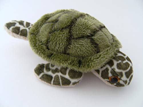 Unbekannt Pettie 12 cm Kuscheltier Plüschtier Schildkröte, Spielfigur, Grün von Unbekannt