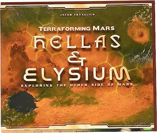 Stronghold Games STG07200 Terraforming Hellas & Elysium The Other Side of Mars Expansion Zubehör von Stronghold Games