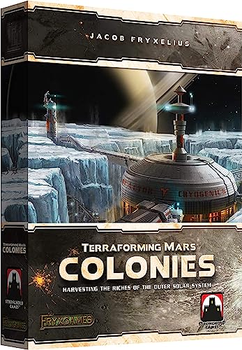 Stronghold Games , Terraforming Mars: Colonies Expansion, Board Game, Ages 14+, 1-5 Players, 90-120 Minute Playing Time von Stronghold Games