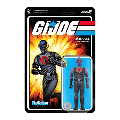 Unbekannt Super 7 Snake Eyes Cobra Pyramid of Darkness G.I. Joe Reaction Figur von Super7