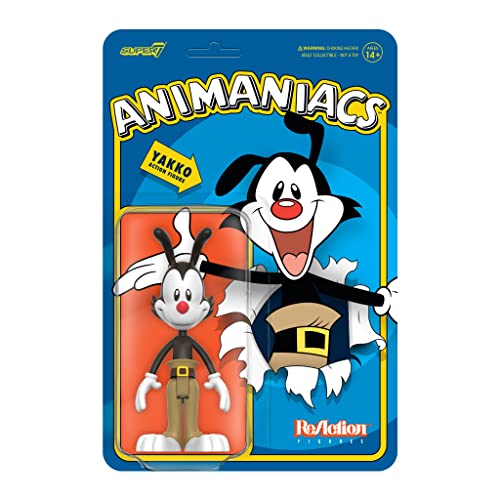 Unbekannt Super7 Animaniacs Yakko Reaktionsfigur, 9,5 cm von Super7