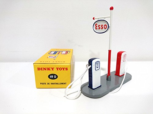 DeAgostini Tankstelle 2 Pumpen Esso - Dinky Toys von DE AGOSTINI