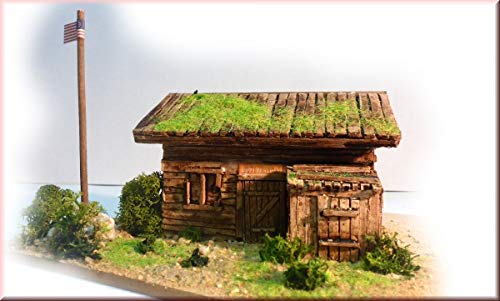 menta-modellbau Western Wild West Post Station Bausatz 1:72 von menta-modellbau