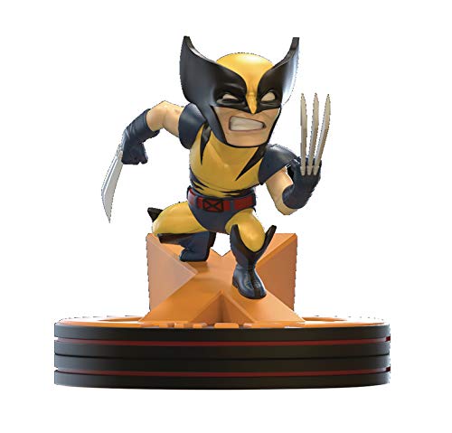 Unbekannt Marvel 80th Q-Fig Diorama Wolverine (X-Men) 11 cm, Schwarz-gelb von Quantum Mechanix