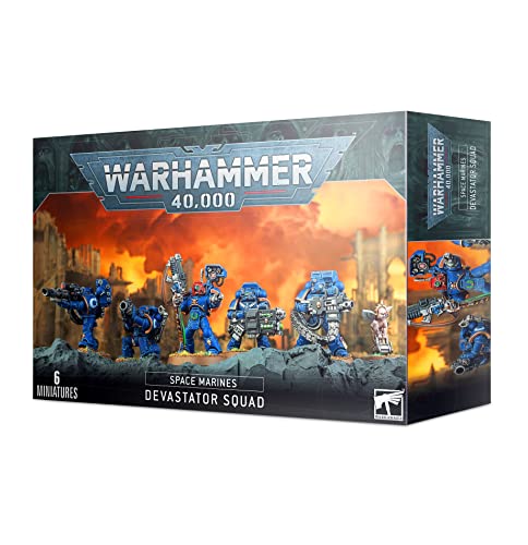 Warhammer+40k+-+Space+Marine+Devastator+Squad von Games Workshop