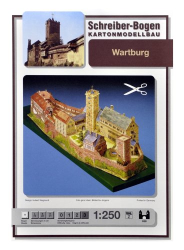 Wartburg bei Eisenach von HMV HAMBURGER MODELLBAUBOGEN VERLAG