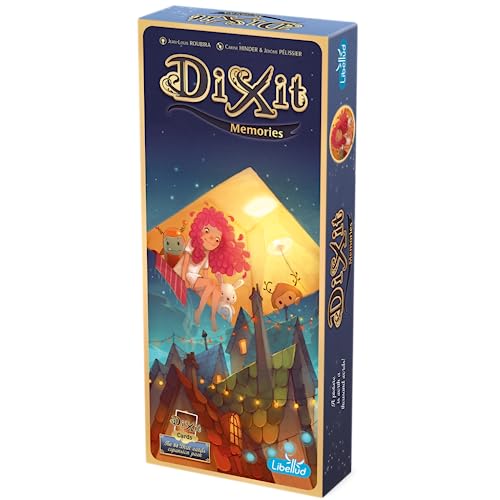 Asmodee Libellud Dixit Memories Erweiterung, Fantasie- und Kreativitätsspiel, mehrfach ausgezeichnet, ab 6 Jahren, 3 bis 8 Spieler, 30 Minuten pro Spiel, mehrsprachig (englischsprachig) von Asmodee