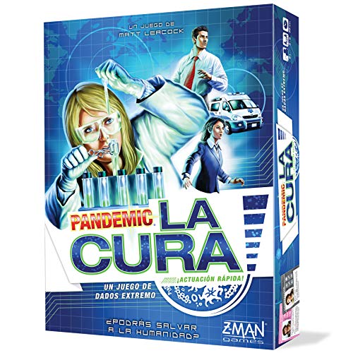 Z-Man Games ZM7150ES Pandemic: La Cura, bunt von Z-Man Games