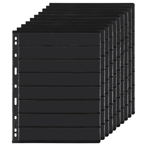 10 Blatt Briefmarkenalbumseiten, 8 Hüllen 7,7 x 1,18 Zoll Einlegehüllen für Briefmarkensammlungen für Briefmarkensammlungsordner IS010810 10 Blatt Briefmarkenalbumseiten, 8 Hüllen 7,7 x 1,18 Zoll Einlegehüllen für Briefmarkensammlungen für Briefmarkensammlungsordner IS010810 von Uncle Paul