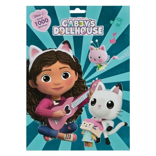 Mega Stickerbuch Gabby's Puppenhaus von Undercover