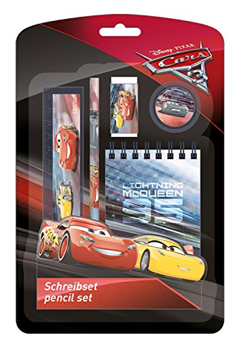 Undercover CAAD0210 - Schreibset, Disney Pixar Cars 3, 5-teilig von Undercover