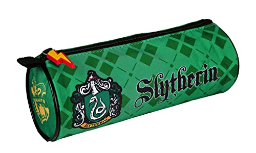 Undercover HPLG0693 Schlamperetui, rund Slytherin, grün von Undercover