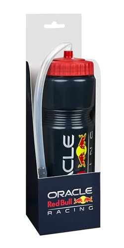 Undercover - Sportliche Trinkflasche mit langem Strohhalm - 700ml Fassungsvermögen - Oracle Red Bull Racing Lizenzprodukt - Ideal für Sport und Freizeit - Geschenkbox von Undercover