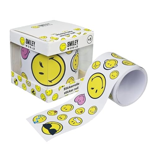 Undercover Smiley World - Stickerrolle von Undercover