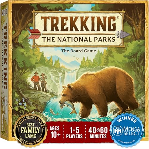 Underdog Games Trekking The National Parks: Das Preisgekrönten Familie Brettspiel (Zweite Auflage) (12 X 12 X 4) von Underdog Games