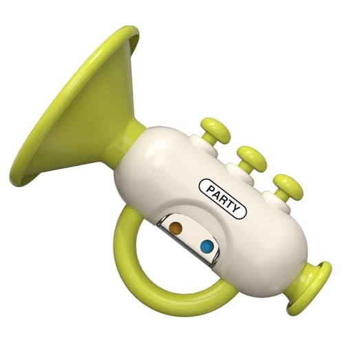 Children's Trumpet Toy, Small Music Horn Instrument, Fun Whistle Sound Toy, Compact and Easy to Hold, for Kids' Lung Exercise and Early Music Education, 4.72x2.95x0.98 Inches von Ungtyb