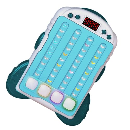 Elektronisches Rhythmusspiel, Musik-Puzzle-Konsole, tragbare Spielmaschine, Bestes elektronisches Musik-Rhythmusspiel mit lebendigem Design für Partys Elektronisches Rhythmusspiel, Musik-Puzzle-Konsole, tragbare Spielmaschine, Bestes elektronisches Musik-Rhythmusspiel mit lebendigem Design für Partys von Ungtyb