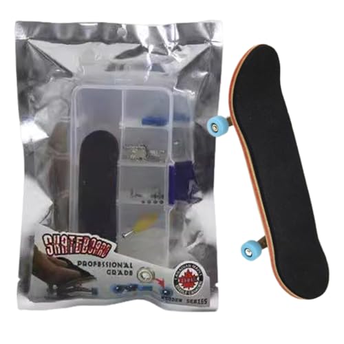 Finger Skateboards, Toddler Skateboard Toy, Portable Fingertip Board, Educational Training Toy Set, Realistic MiniSkate Design, Travel Home School Desk Play, 10 x 3 x 2 cm Maple Finger Skateboards, Toddler Skateboard Toy, Portable Fingertip Board, Educational Training Toy Set, Realistic MiniSkate Design, Travel Home School Desk Play, 10 x 3 x 2 cm Maple von Ungtyb