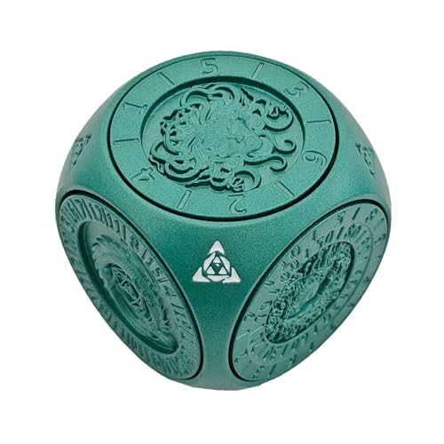Metal Dice-7-in-1-Standard-Spielwürfel | Rotierendes geometrisches Spielzeug für Teenager, Erwachsene, Paare, Familie, Klassenzimmer und Reisespiel Nacht Spaß Metal Dice-7-in-1-Standard-Spielwürfel | Rotierendes geometrisches Spielzeug für Teenager, Erwachsene, Paare, Familie, Klassenzimmer und Reisespiel Nacht Spaß von Ungtyb