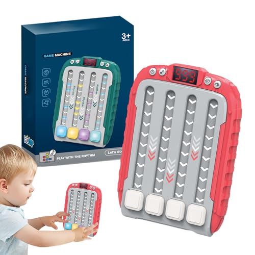 Tragbares Design Elektronisches Musikpuzzle, Entspannendes Puzzlespiel, lustige Musikspielmaschine, Maschine mit interaktivem Spielmodus 11 x 3 x 15 cm für Schule, Reisen von Ungtyb