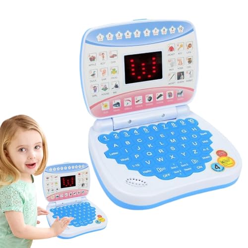 Ungtyb Educational Toy Computer, Early Learning Laptop, Kids Learning Computer, Educational Music Laptop, Preschool Learning Computer, Early educational learning laptop for preschoolers, von Ungtyb