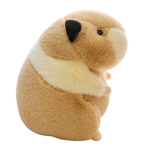 Ungtyb Hamster Stuffed Animals, Cute Hamster Plush Toy, Hamster Plush Pillow, Soft Plushie Toys with Adorable Hamster Design for Room Decoration, Birthdays, and Holidays (1 Piece) von Ungtyb