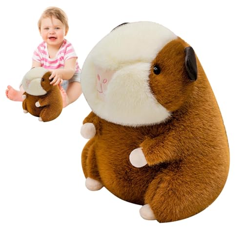 Ungtyb Hamster Stuffed Animals, Cute Hamster Plush Toy, Hamster Plush Pillow, Soft Plushie Toys with Adorable Hamster Design for Room Decoration, Birthdays, and Holidays (1 Piece) von Ungtyb