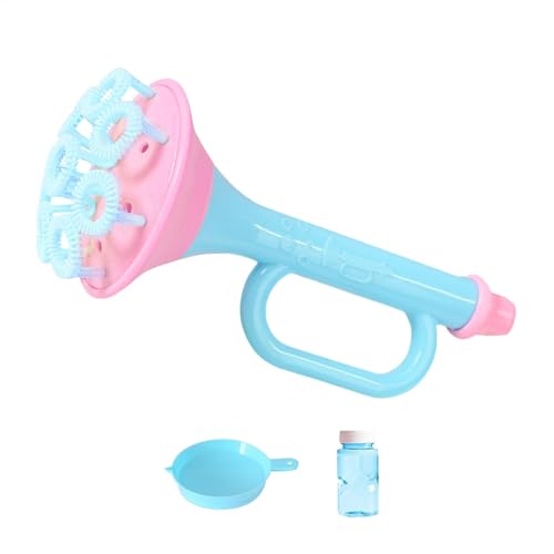 Ungtyb Handheld Bubble Blower, Creative Bubble Maker Bubble Machine Hornförmige Bubble Blower, Kreative Bubble Toy Bubble Blower Machine für und Kinder von Ungtyb