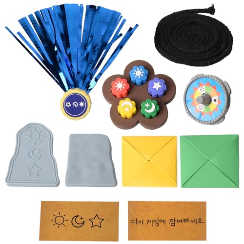 Ungtyb Jackstone,6-teiliges Koreanisches traditionelles Spielset - Traditionelles Geschicklichkeitsspiel Hand-Auge-Koordination Für Draußen & Feste Ungtyb Jackstone,6-teiliges Koreanisches traditionelles Spielset - Traditionelles Geschicklichkeitsspiel Hand-Auge-Koordination Für Draußen & Feste von Ungtyb