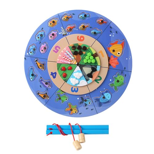 Ungtyb Magnetisches Angelspiel, magnetisches Angelspielzeug – Lernspielzeug aus Holz, Lernaktivitäten im Vorschulalter, Lernaktivitäten im Vorschulalter, Lernen, Koordination für die Augen Ungtyb Magnetisches Angelspiel, magnetisches Angelspielzeug – Lernspielzeug aus Holz, Lernaktivitäten im Vorschulalter, Lernaktivitäten im Vorschulalter, Lernen, Koordination für die Augen von Ungtyb