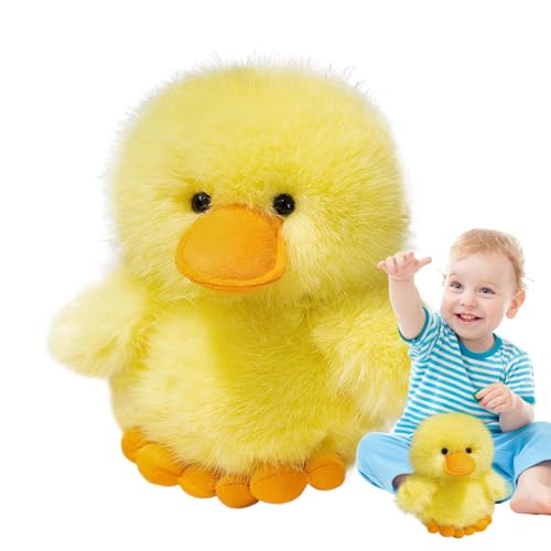 Ungtyb Plush Duck Stuffed Animal, Soft Cute Yellow Duck Toys Plush, Cuddly Plushie Hugger Toy, Soft Stuffed Duck 9.84 Inches for Nurseries, Bedrooms, and Animal-Themed Parties (1 Pieces) von Ungtyb