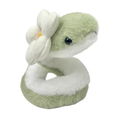 Ungtyb Snake Stuffed Animal, Cute Plush Snake, Little Green Snake Toy, Year of The Snake Mascot, 15.75in Snake Plushie, Wrap-Around Snake Plush, Soft Green Snake Doll, Snake Hugger Toy, Plus von Ungtyb