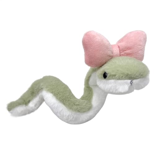 Ungtyb Snake Stuffed Animal, Cute Plush Snake, Little Green Snake Toy, Year of The Snake Mascot, 15.75in Snake Plushie, Wrap-Around Snake Plush, Soft Green Snake Doll, Snake Hugger Toy, Plus von Ungtyb