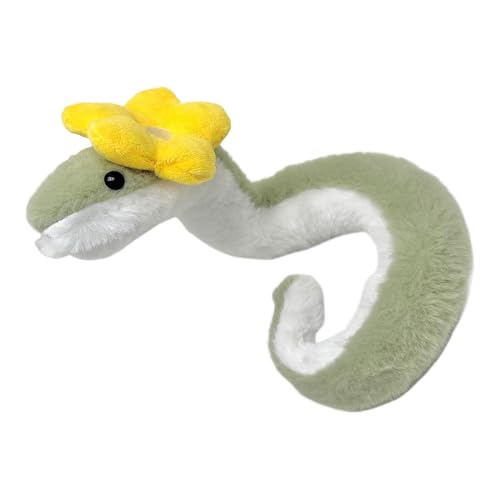 Ungtyb Snake Stuffed Animal, Cute Plush Snake, Little Green Snake Toy, Year of The Snake Mascot, 15.75in Snake Plushie, Wrap-Around Snake Plush, Soft Green Snake Doll, Snake Hugger Toy, Plus von Ungtyb