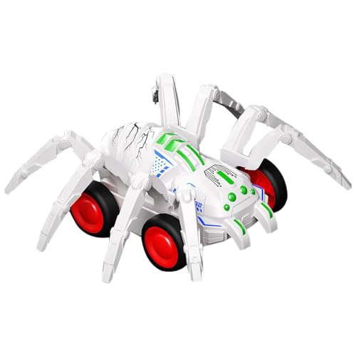 Ungtyb Spider Shape Toy Cars - Inertia Play Vehicles for Boys and Girls, Lustige Lernautos zum Spielen im Freien, Parkspielzeug für Kinder, 13 x 11 x 5,3 cm Rot Weiß Ungtyb Spider Shape Toy Cars - Inertia Play Vehicles for Boys and Girls, Lustige Lernautos zum Spielen im Freien, Parkspielzeug für Kinder, 13 x 11 x 5,3 cm Rot Weiß von Ungtyb