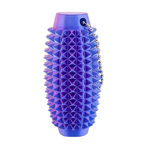 Ungtyb Spiky Fidget, 3D Printed Mini Toy, Pocket-Sized Anti-Stress Charm with Tactile Texture, Portable Sensory Relieve for Kids, Teens, and Adults, School, Travel, Classroom Focuses 3.15x1.18x1.18in Ungtyb Spiky Fidget, 3D Printed Mini Toy, Pocket-Sized Anti-Stress Charm with Tactile Texture, Portable Sensory Relieve for Kids, Teens, and Adults, School, Travel, Classroom Focuses 3.15x1.18x1.18in von Ungtyb