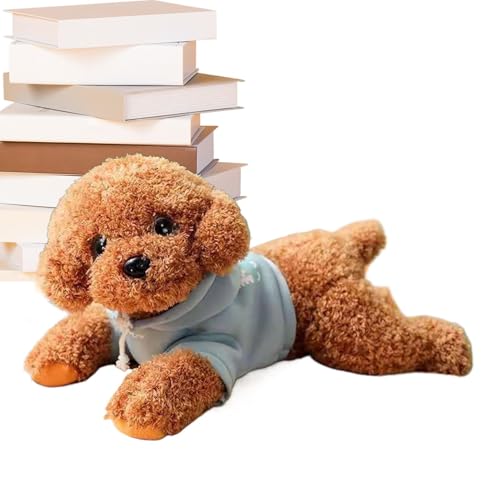 Ungtyb Stuffed Dog Plush, Cartoon Dog Plush, Simulation Puppy Toy, Plush Animal Dog with Realistic and Adorable Design 13.78x11.02x8.66 Inches for Kindergartens and Home Decoration von Ungtyb