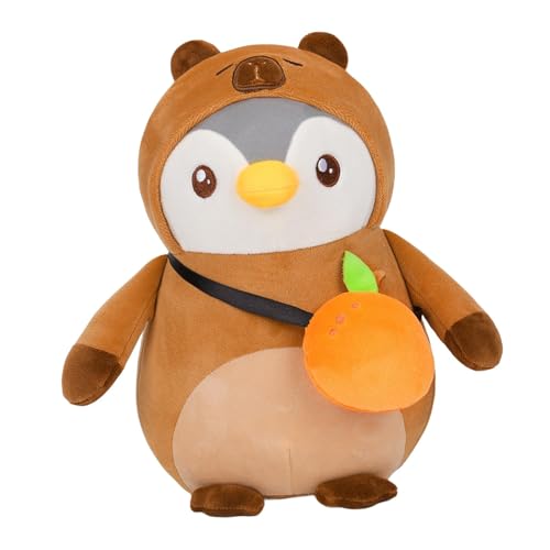 Ungtyb Stuffed Penguin Plush Toy, Skin-Friendly Penguin Plush Doll for Hugging, Sleeping Pillow, Cute Penguin Plush Animal Toy for Bedroom, Living Room, Cozy Gift for All Ages von Ungtyb