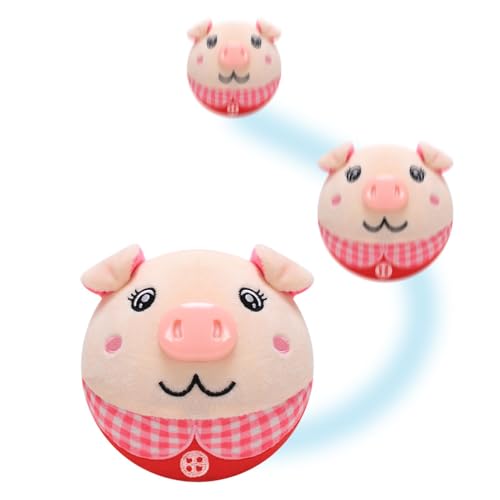 Ungtyb Talking Pet Plush, Bouncing Ball Moving Toy, Speaking Plush, Designed to Move and Bounce Around, for Playtime, Fun Companion for Kids and Pets, 5.91x5.12x5.51 Inches von Ungtyb