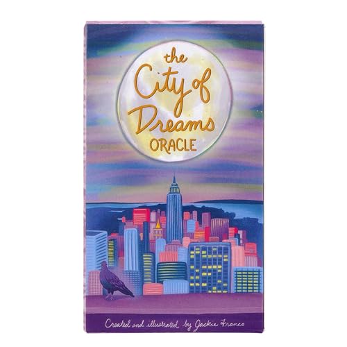 Ungtyb The City of Dreams Oracle, English Tarot Deck, Fate Divination Cards, Spiritual Board Game, Intuitive Reading Tool, Fortune-Telling Entertainment for Family Party Friends Practice 10.5x7x1cm Ungtyb The City of Dreams Oracle, English Tarot Deck, Fate Divination Cards, Spiritual Board Game, Intuitive Reading Tool, Fortune-Telling Entertainment for Family Party Friends Practice 10.5x7x1cm von Ungtyb