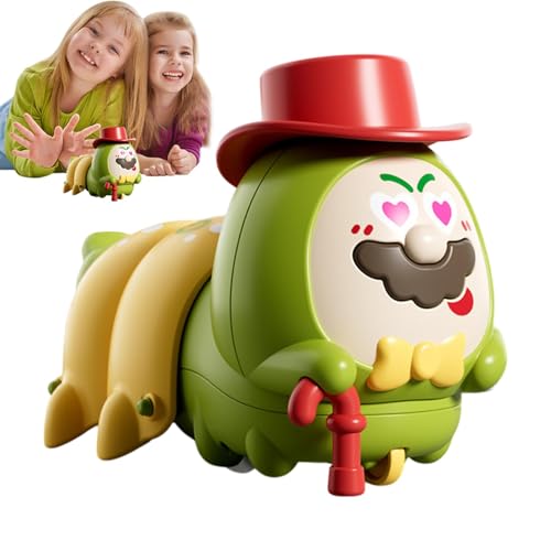 Ungtyb Wind Up Caterpillar Toy, Baby Crawling Toys, Animal Walking Toy for Kids, Boys and Girls Crawling Toy, Preschool Toddler Activity Toy, Interactive Toddler Toys, Wind-Up Baby Toy, Walking Caterp von Ungtyb