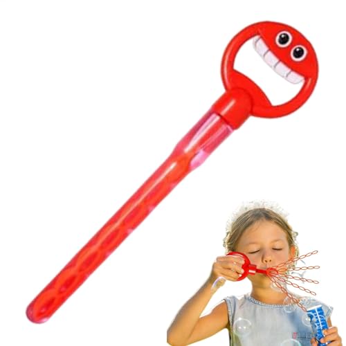 Wands for Kids, Smiling Face Bubble Maker, 5-Claw Bubble Blower, Party Favor Toy, Refillable Outdoor Activity Set, Fun Birthday Gift for Boys and Girls, 1 Piece von Ungtyb