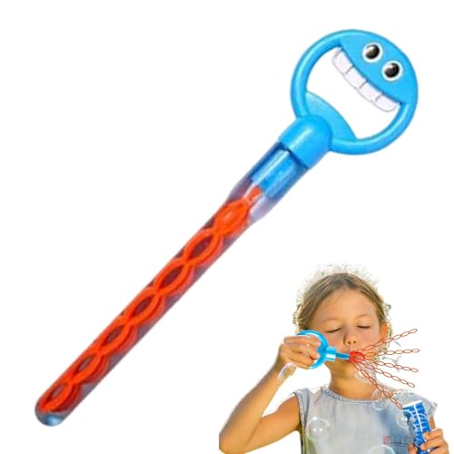 Wands for Kids, Smiling Face Bubble Maker, 5-Claw Bubble Blower, Party Favor Toy, Refillable Outdoor Activity Set, Fun Birthday Gift for Boys and Girls, 1 Piece von Ungtyb