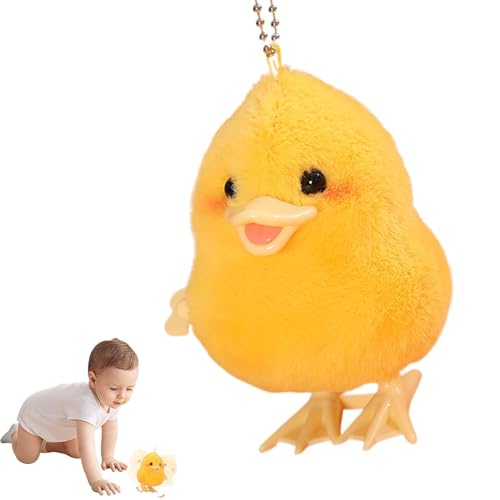 Wind Up Toys, Novelty Chicken Hopping Toy, Stuffed Animal Design, Cute Walking Feature, Designed to Entertain Kids and Adults, Perfect for Prizes, 1 Piece von Ungtyb