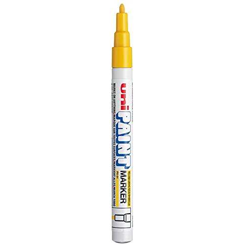 Lackmalstift uni-ball® PX-21, Strich: 1-1,5 mm, Farbe: gelb von Uni-Ball