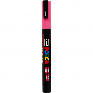 Posca Marker, Strichstärke: 0,9-1,3 mm, PC-3M, 1 Stk, Pink von Uni-Posca