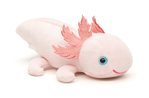 Uni-Toys - Axolotl mit Magnet - 15 cm (Länge) - Plüsch-Wassertier - Plüschtier, Kuscheltier von Uni-Toys